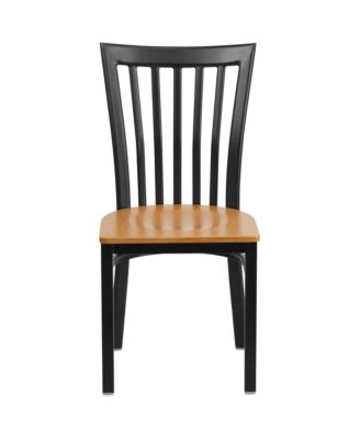 School House Metal Restaurant Dining Chair