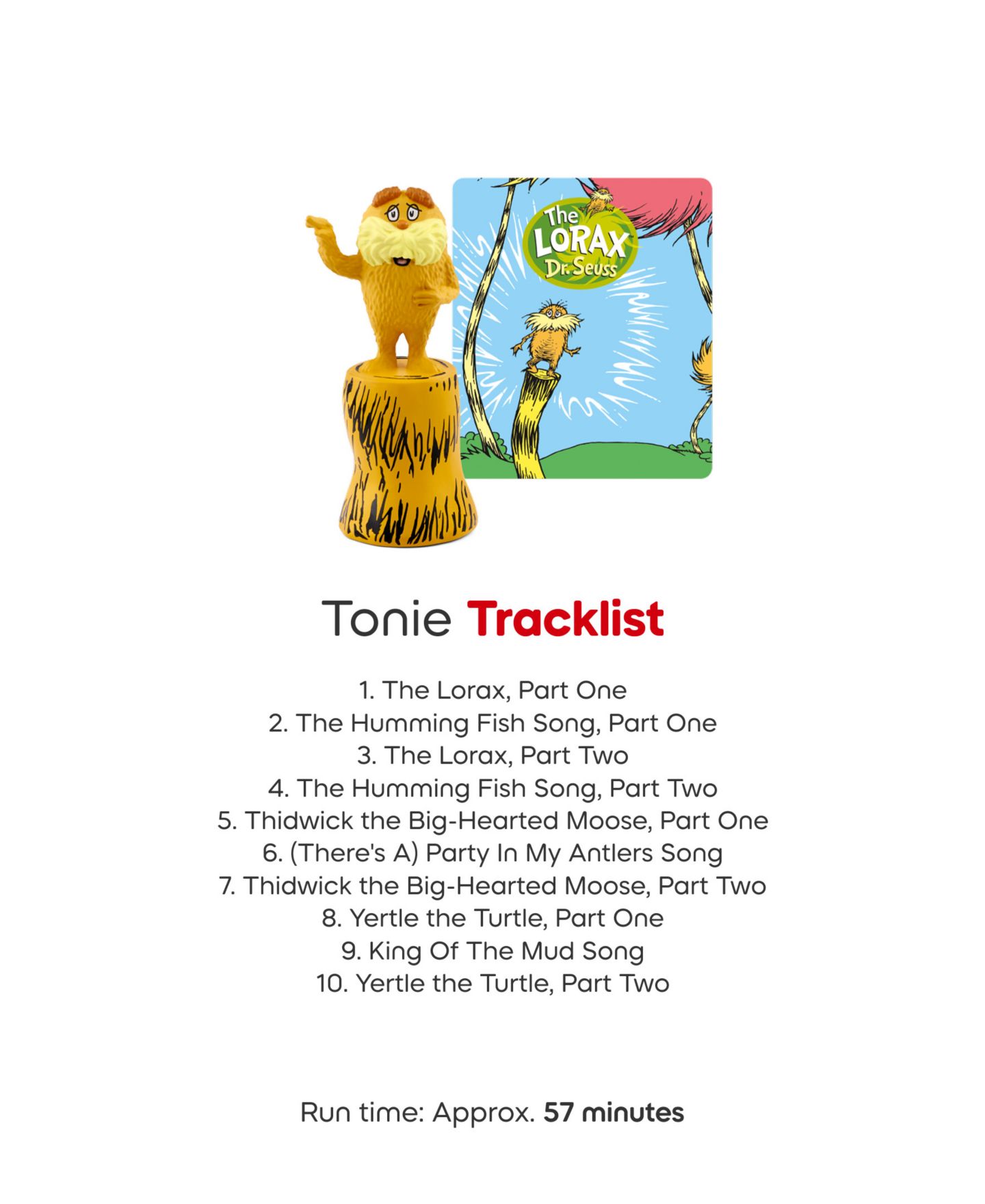 Детские фигурки Tonies Dr. Seuss 4-Pack Audio Figurine Toys — фото 8