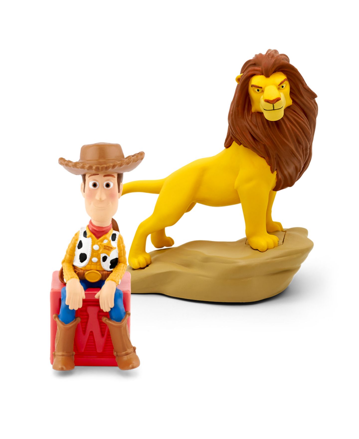 Детские фигурки Tonies Disney The Lion King and Toy Story Figurine, 2-Pack, Ages 3+ — фото 1