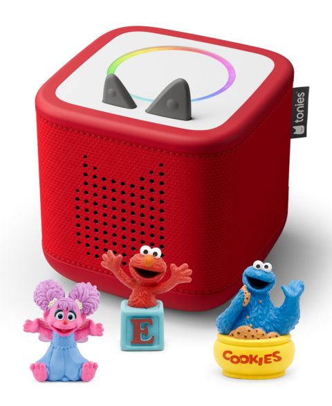 Детские игрушки Tonies Toniebox 2 Sesame Street Bundle Set (In Spanish)