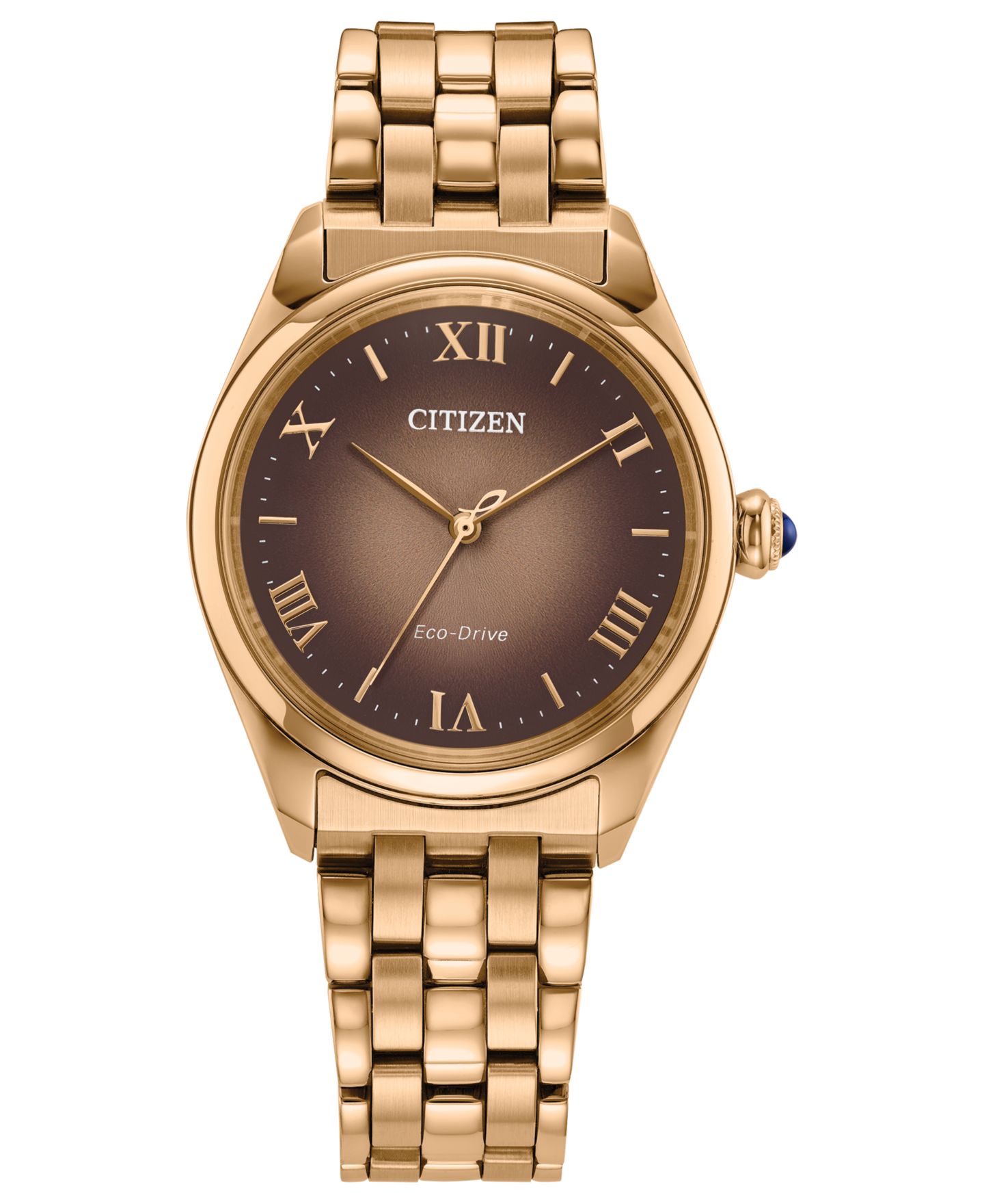 Женские часы Citizen Classic Rose Gold-Tone Stainless Steel Bracelet Watch, 33mm — фото 1