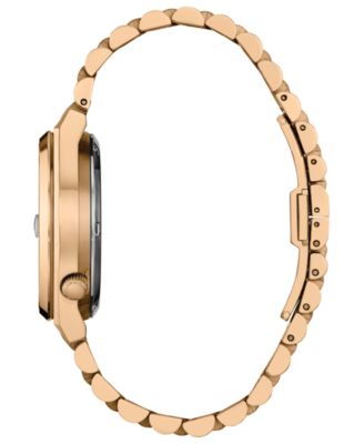 Men's Tsuyosa 60 Rose Gold-Tone Stainless Steel Bracelet Watch, 40mm