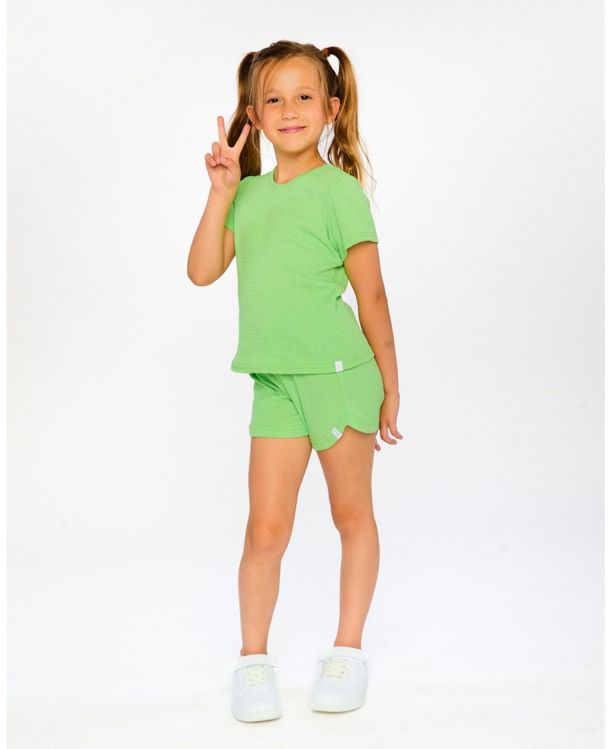 Deux par Toddler Girls Crinkle Jersey T-Shirt