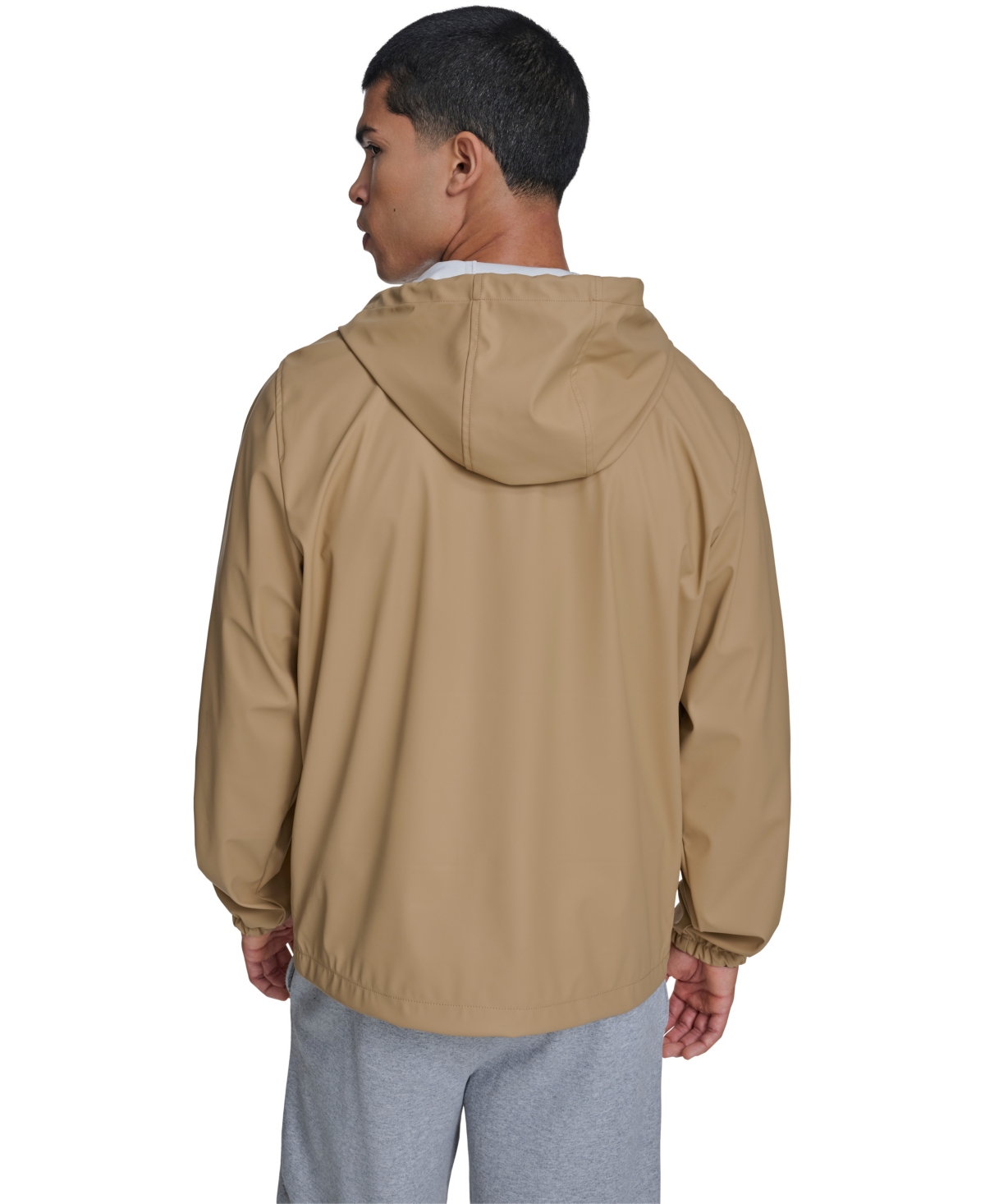 Champion Men's Rubberized Hooded Rain Jacket