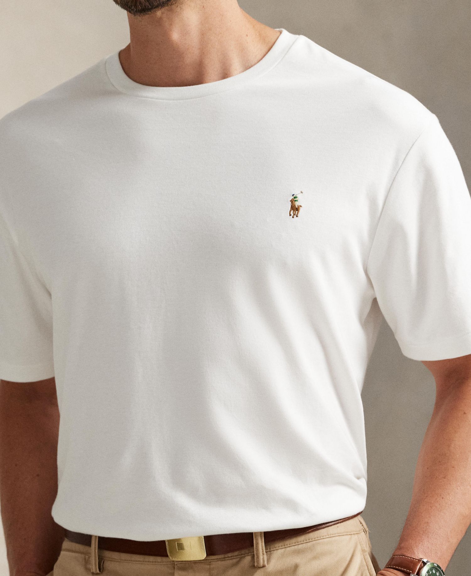 Men's Big & Tall Crewneck T-Shirt