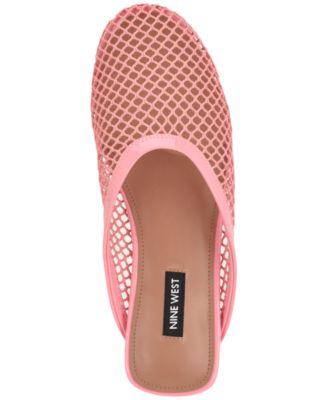 Women's Daniela Mesh Round Toe Slip-On Mules