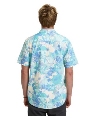 Men's Floral Short-Sleeve Shirt