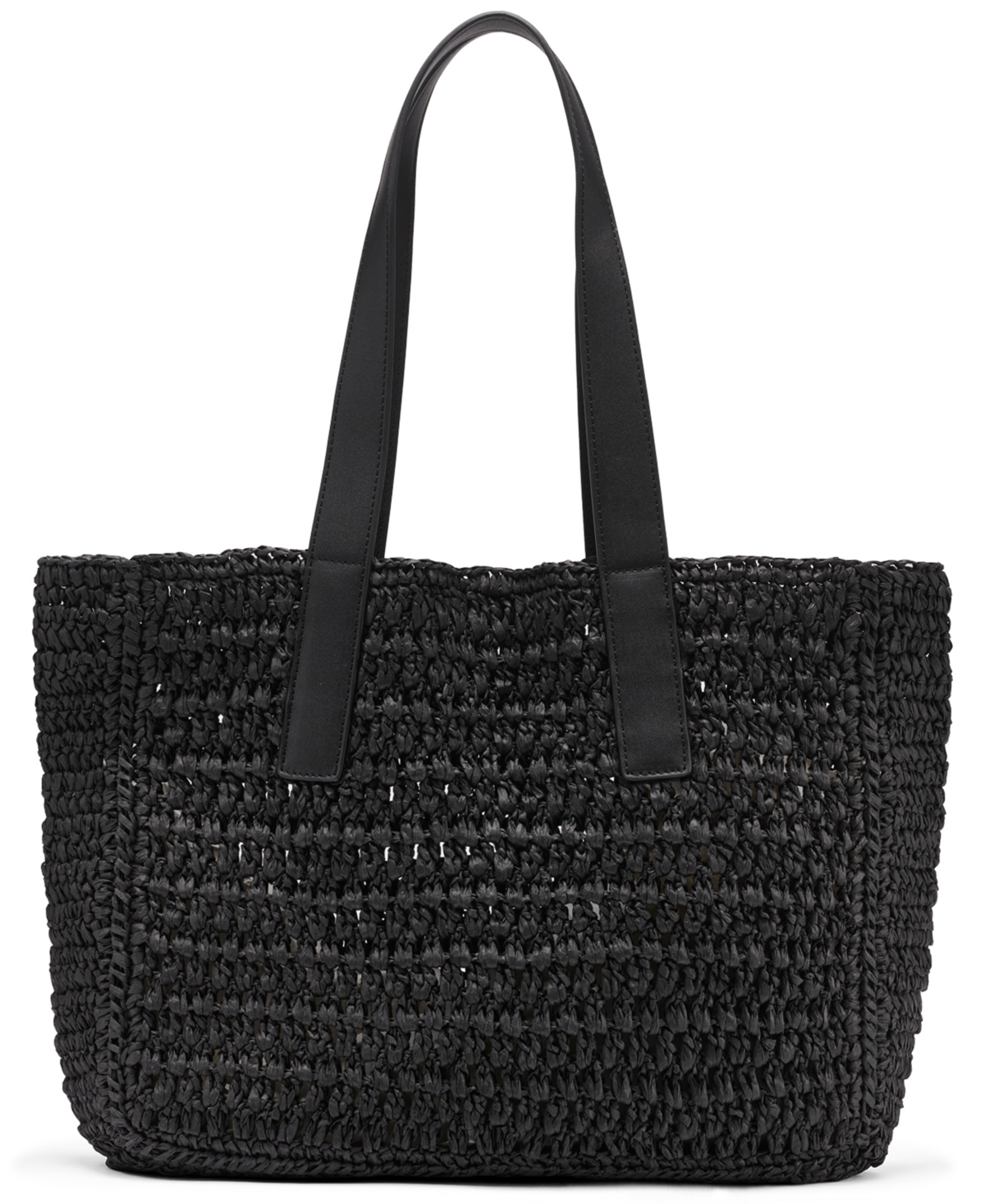 Calvin Klein Joan Extra-Large Raffia Tote Bag