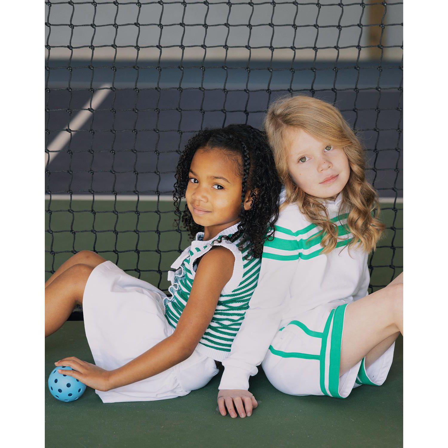 Hope and Henry Little and Big Girls' Organic French Terry Hoodie