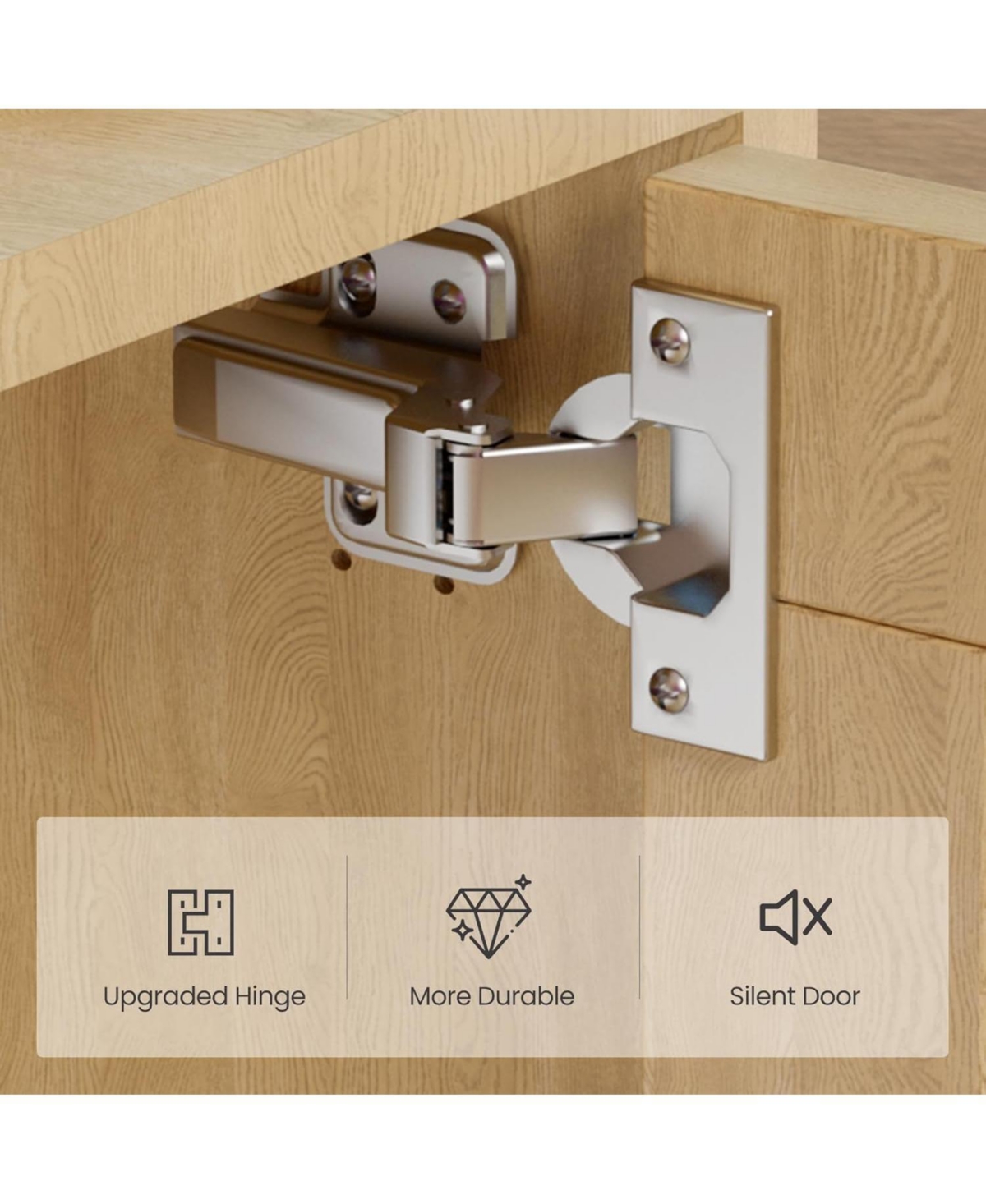 gaomon 5 Tier Bookshelf, Boho Bookcase with Rattan Doors, Wooden and Bookshelf Storage, Tall Book Stand, Large for Living Room