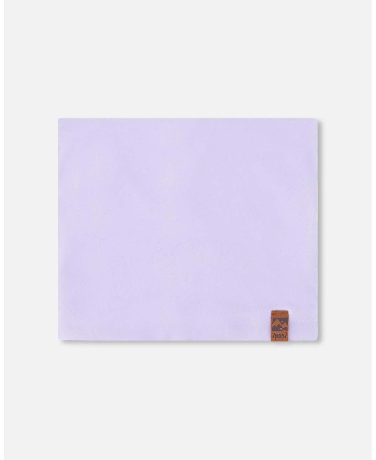 Deux par Deux Girl Stretch Jersey Neck Tube Purple - Toddler|Child - Purple