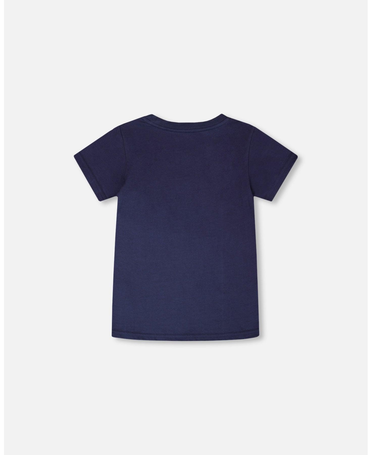 Deux par Big Boys Cotton Bike Print Jersey T-Shirt