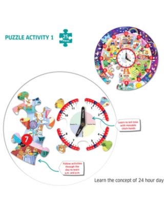 - Busy Bear's Day-Tell the Time Puzzle