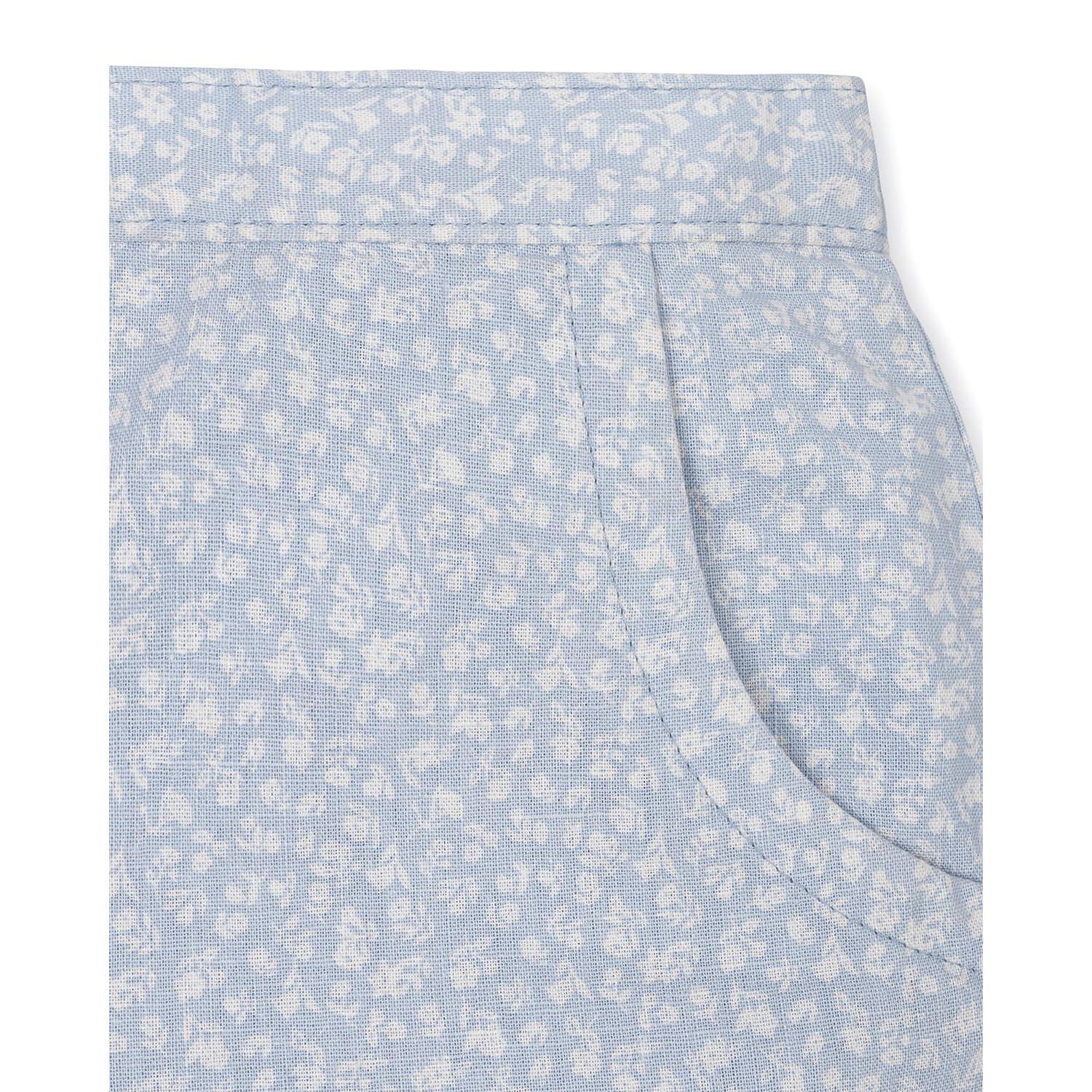 Little Girls Hope and Henry Organic Seersucker Pull-On Short