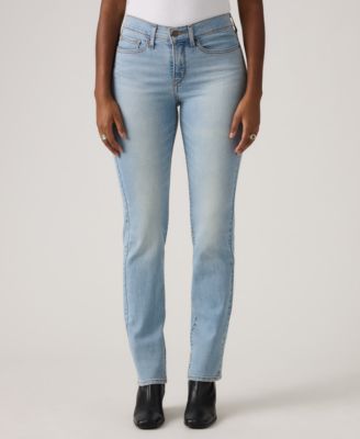 314 Shaping Slimming Straight Leg Mid Rise Jeans