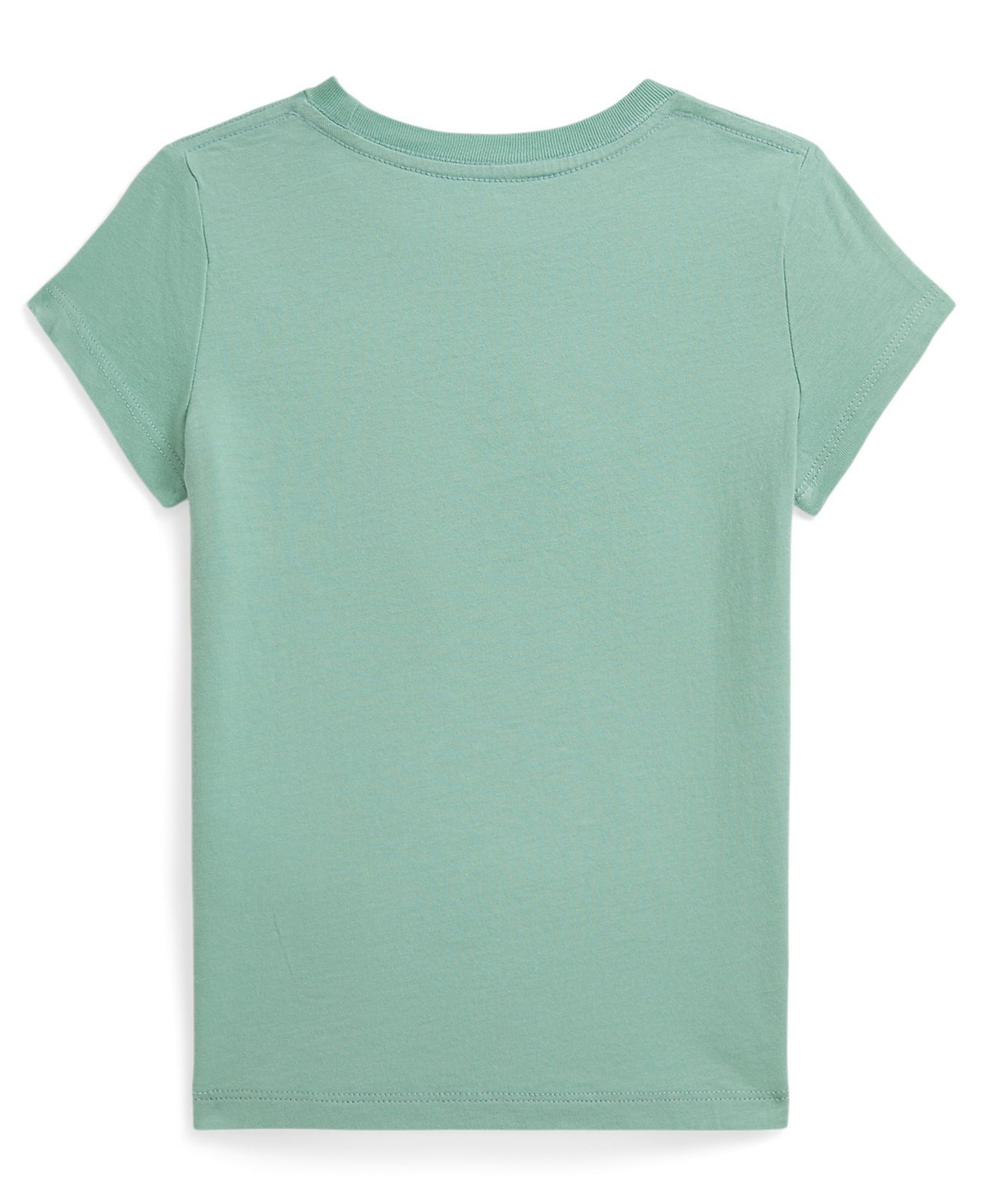 Polo Ralph Lauren Girls' 2-6X Dog-Print Crewneck Jersey T-Shirt