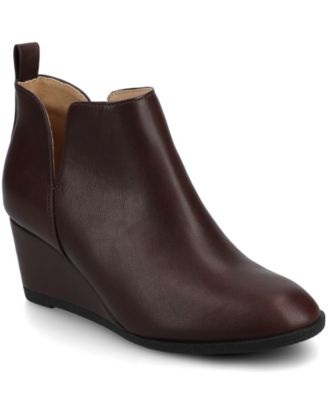 Women's Mylee Pull On Wedge Booties