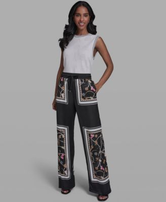 Women's Mid-Rise Pull-On Pants