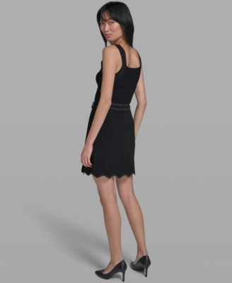 Women's Scallop Trim Skirt