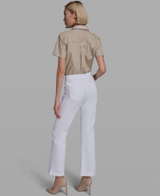 Women's Mid-Rise Straight Jeans