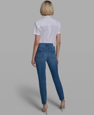 Women's Mid-Rise Straight Jeans