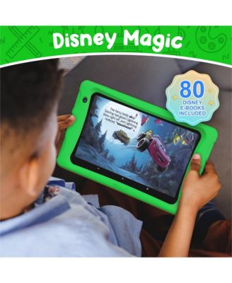 K80A 8" Kids Learning Tablets, Disney eBook Pre-Installed, Android 13, 32GB, Kid-Proof Case & Stylus