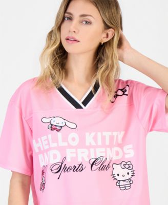 Juniors' Hello Kitty Graphic Jersey Top