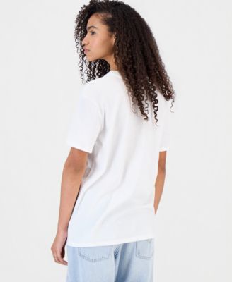 Juniors' Maui Dolphin Graphic Crewneck T-Shirt