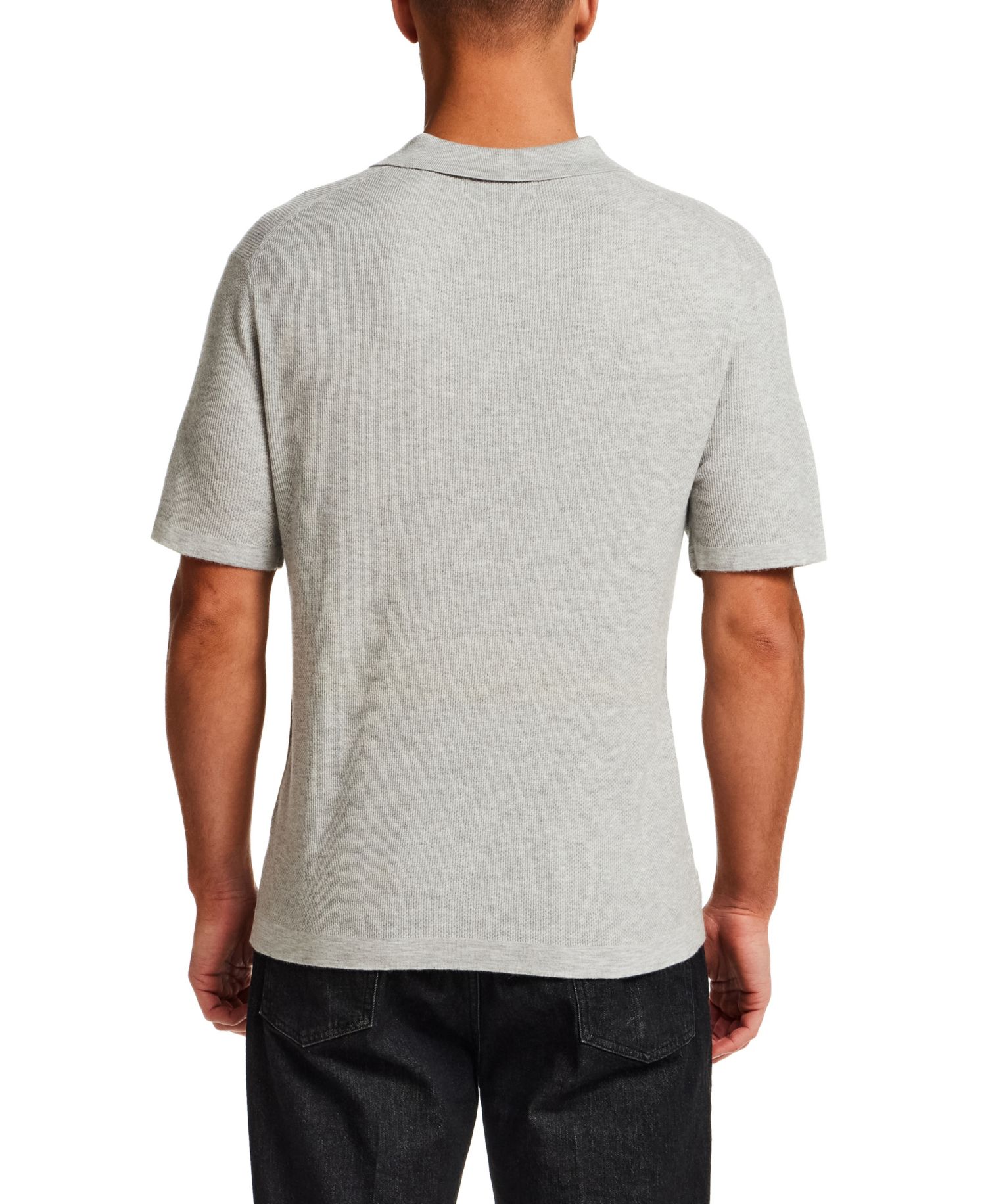 Men's Regular-Fit Johnny Collar Sweater