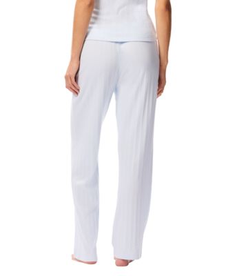 Women's Pointelle Mid Rise Pajama Pants