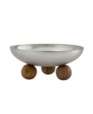 Temari Hammered Round Nut Bowl