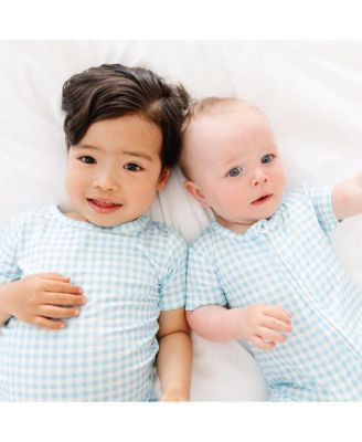 Baby Boys Harbor Gingham Bamboo Sleeper