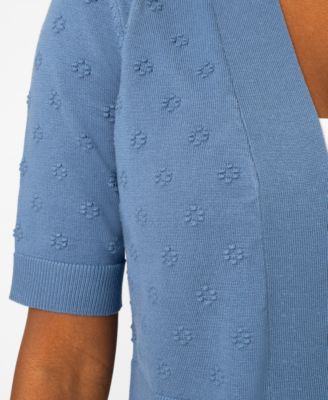 Women's Floral Texture Sweater