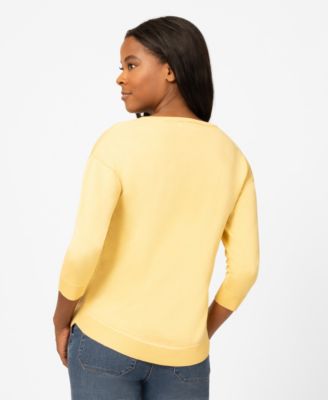 Women's Pineapple Texture Sweater