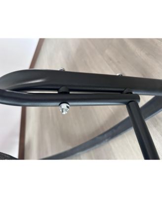 Extra-Wide Technical Leather Upholstered Rocking Gliding Reclining Chair Modern Accent for Living Room Nursery Bedroom