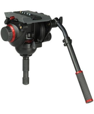 536 4-Section Carbon Fiber Tripod Legs with 509 Fluid Video Head