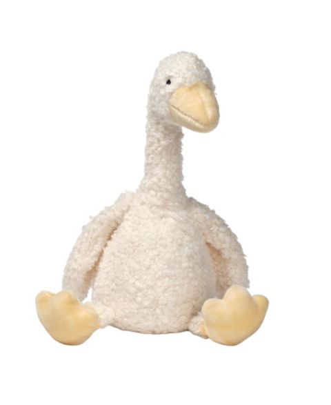 Детская мягкая игрушка Lambs & Ivy Signature Bunny Hop Plush Goose Stuffed Animal Toy - Lucy, цвет: Белый