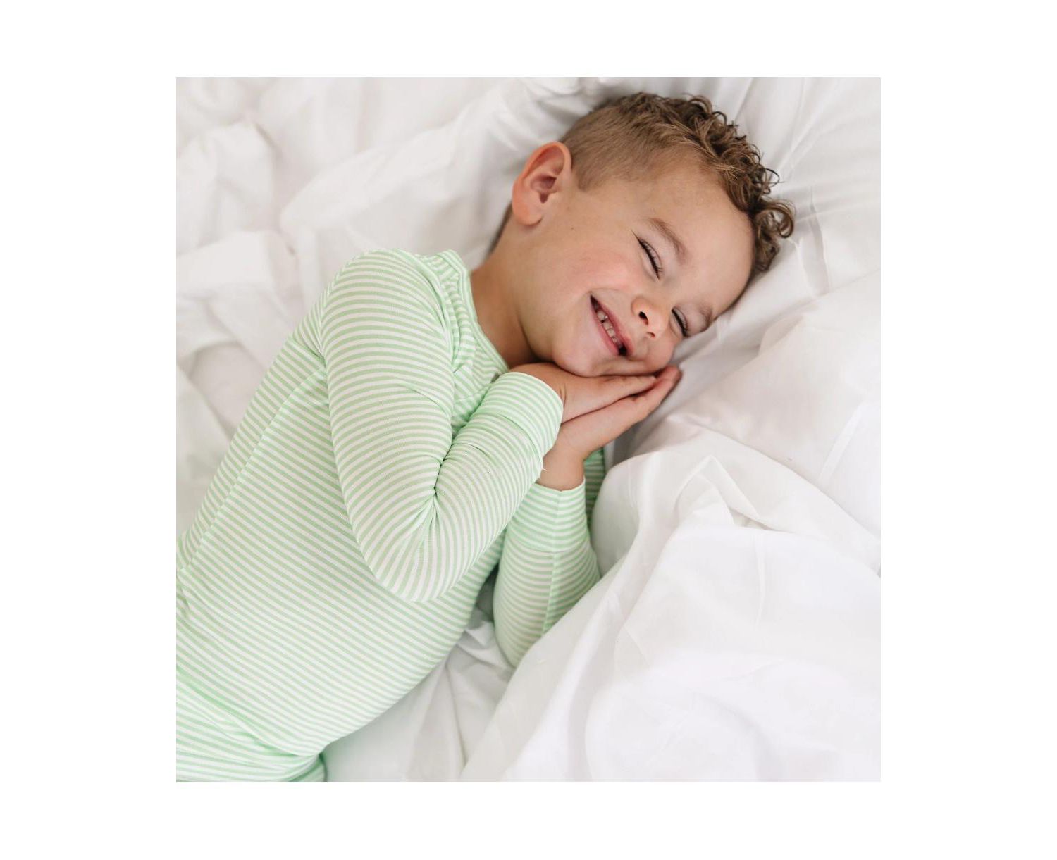Baby Boys Pear Stripe Pajama Set