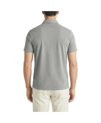 Men's Office-Leisure Collection Button Front Seamless Short Sleeve Shirt