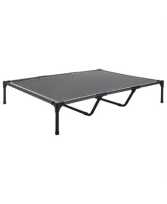 XL Elevated Dog Cot, Metal Frame Portable Raised Bed for Large Dogs