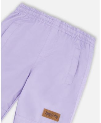 Big Girls Two-Piece Mid-Season Outerwear Set Flower Print