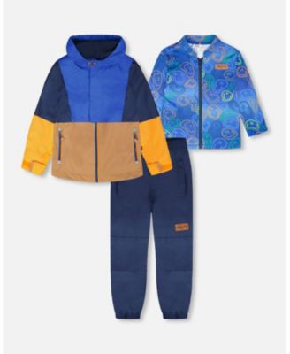 Toddler Boys 3-in-1 Two-Piece Mid-Season Outerwear Set