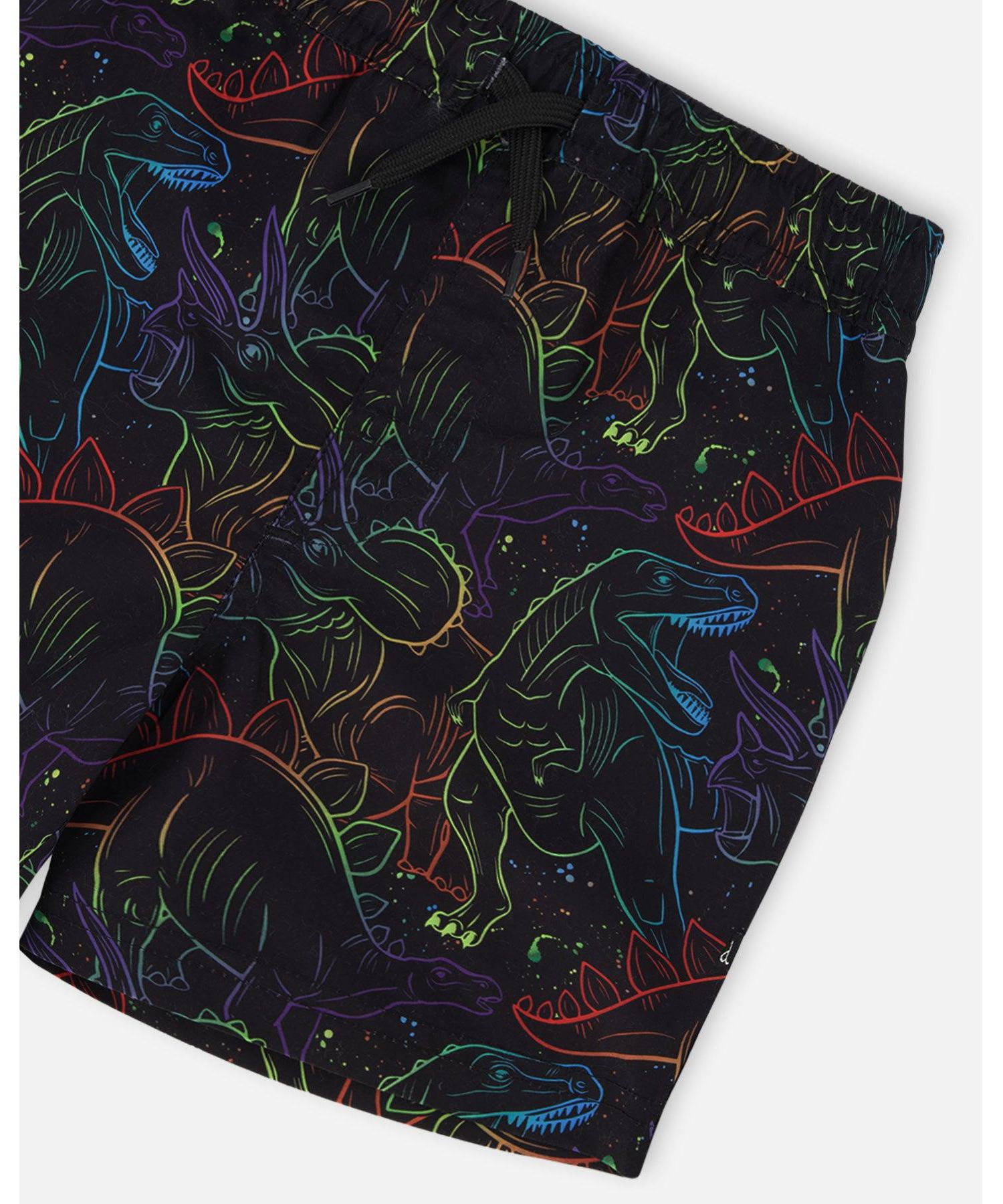 Baby Boys Swim Trunks Dinosaur Print