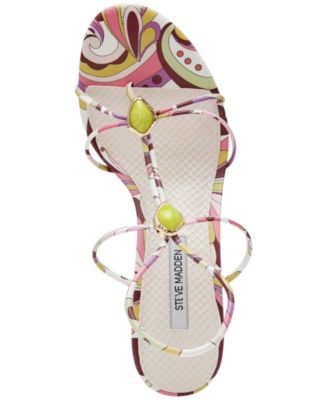 Women's Ramos Strappy Embellished Stiletto Heel Dress Sandals