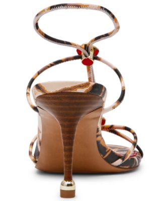 Women's Ramos Strappy Embellished Stiletto Heel Dress Sandals