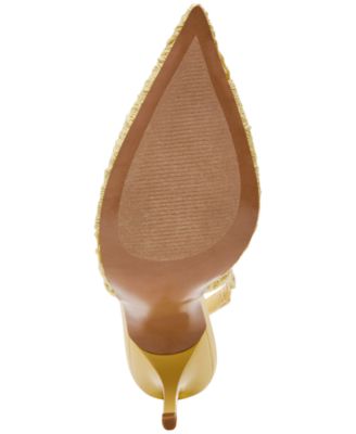 Women's Andromeda-C Crochet Pointed Toe Slingback Pumps