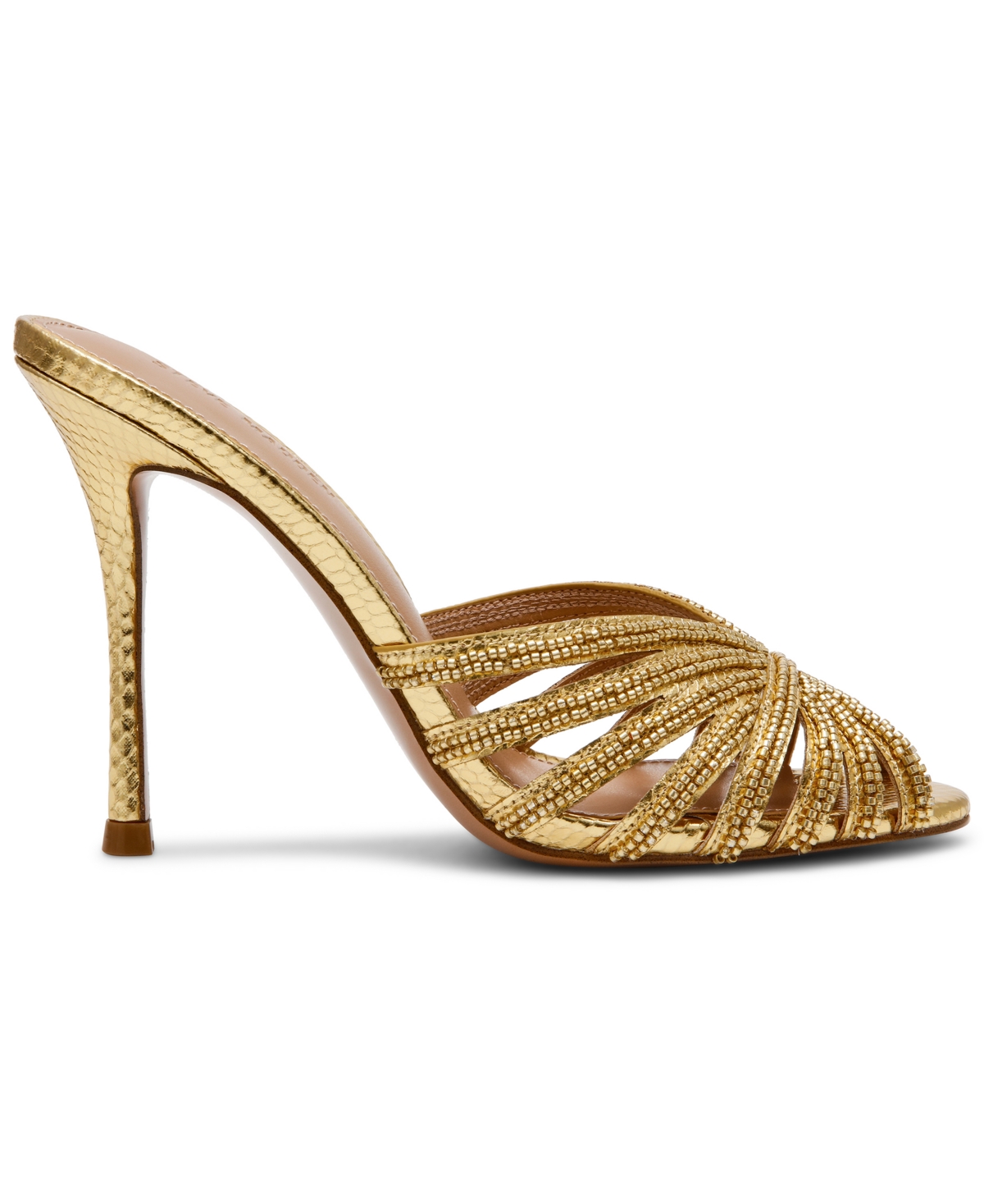 Steve Madden Women's Petra Rhinestone Stiletto Heel Dress Sandals