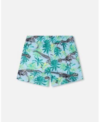 Boys Boardshorts Skeleton Print