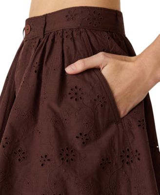 Women's Vanny Mid-Thigh Relaxed Fit Skirt