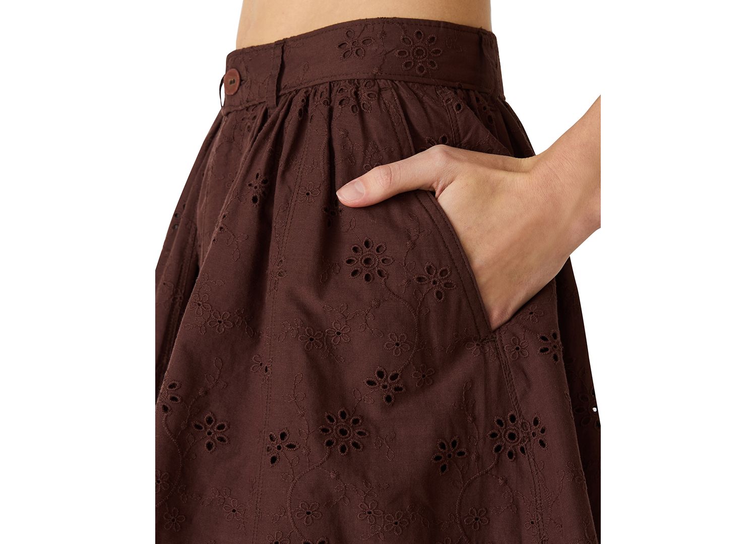 Women's Vanny Mid-Thigh Relaxed Fit Skirt